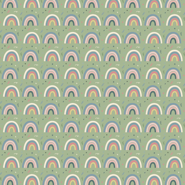 SSC Happy Birthday 12X12 Rainbow Wishes