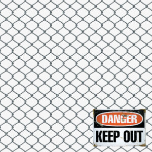 SSC Home Improvement 12X12 Keep Out Fencing