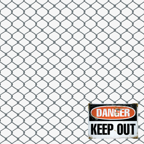SSC Home Improvement 12X12 Keep Out Fencing