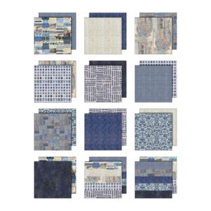 ADVANTUS TIM HOLTZ 12X12 PALETTE COLLECTION BLUE