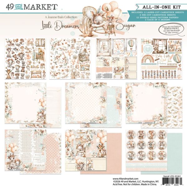 49 & Market Little Dreamers Sugar All In One Kit