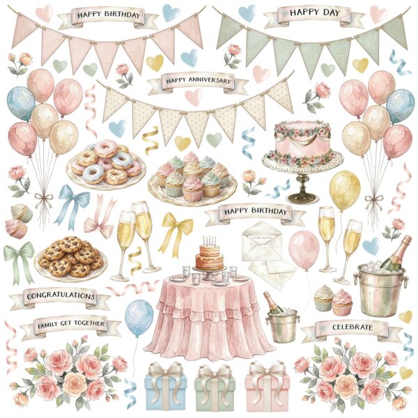 49 & Market Confetti All In One Kit