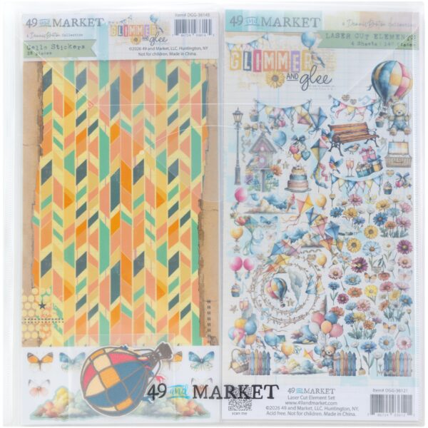 49 & Market Glimmer & Glee 12X12 Collection Bundle