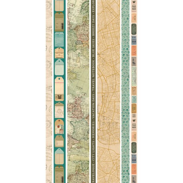 49 & Market Travel Diaries Washi Tape Set
