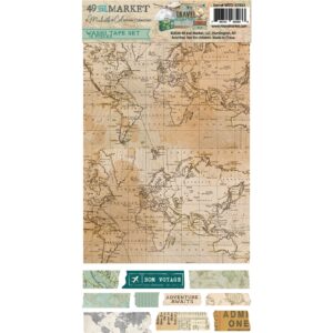 49 & Market Travel Diaries Washi Tape Set