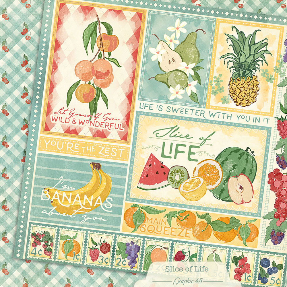 Graphic 45 Slice of Life 12X12 Signature