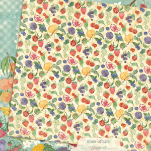 Graphic 45 Slice of Life 12X12 Wild & Wonderful Layout