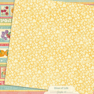 Graphic 45 Slice of Life 12X12 Slice of Life Borders