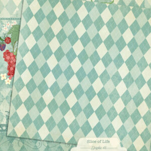 Graphic 45 Slice of Life 12X12 Summer Salad Layout