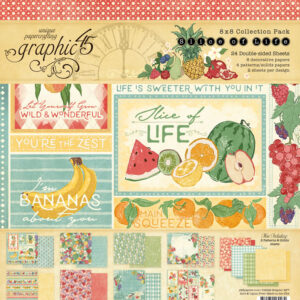 Graphic 45 Slice of Life 8X8 Collection Pack
