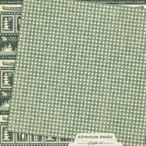 Graphic 45 Adventure Awaits 12X12 Adventure Awaits Borders
