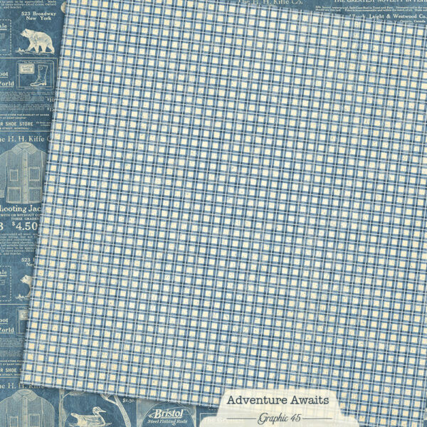 Graphic 45 Adventure Awaits 12X12 Outdoor Catalogue