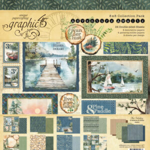 Graphic 45 Adventure Awaits 8X8 Collection Pack