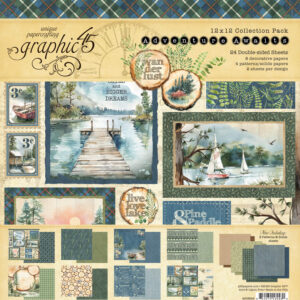 Graphic 45 Adventure Awaits 12X12 Collection Pack
