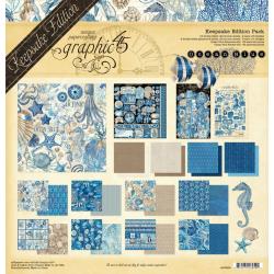 Graphic 45 Ocean Blue Keepsake Kit Graphic 45 Ocean Blue Keepsake Kit