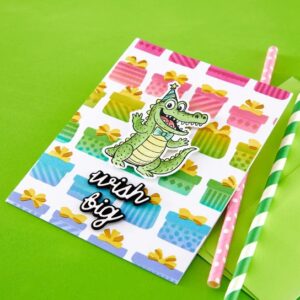 Simon Hurley Stamp/Die Snappy Birthday Bundle