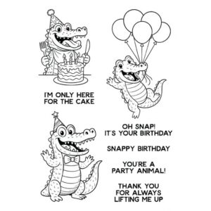 Simon Hurley Stamp/Die Snappy Birthday Bundle