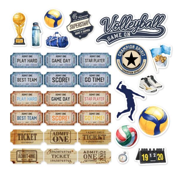 MEMORY PLACE EPHEMERA VOLLEYBALL