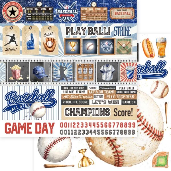 MEMORY PLACE 12X12 BASEBALL COLLECTION