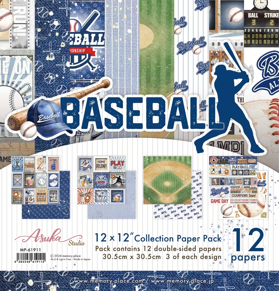 MEMORY PLACE 12X12 BASEBALL COLLECTION