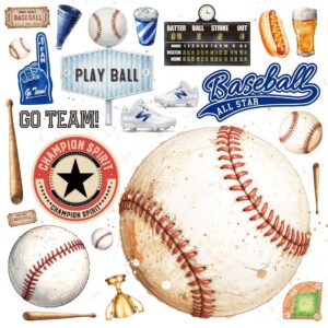 MEMORY PLACE 12X12 BASEBALL STRIKE!
