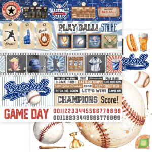 MEMORY PLACE 12X12 BASEBALL STRIKE!