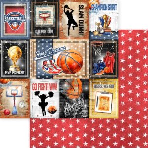 MEMORY PLACE 12X12 BASKETBALL HOOPS & DREAMS