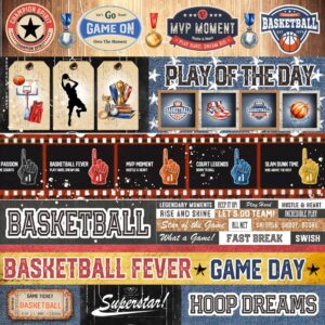 MEMORY PLACE 12X12 BASKETBALL FAST BREAK