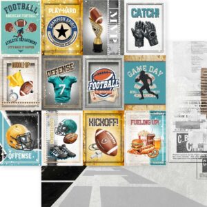 MEMORY PLACE 12X12 FOOTBALL GAME DAY