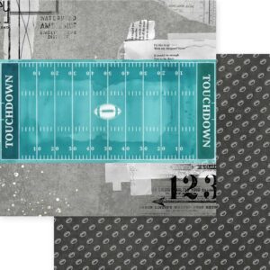 MEMORY PLACE 12X12 FOOTBALL TOUCHDOWN