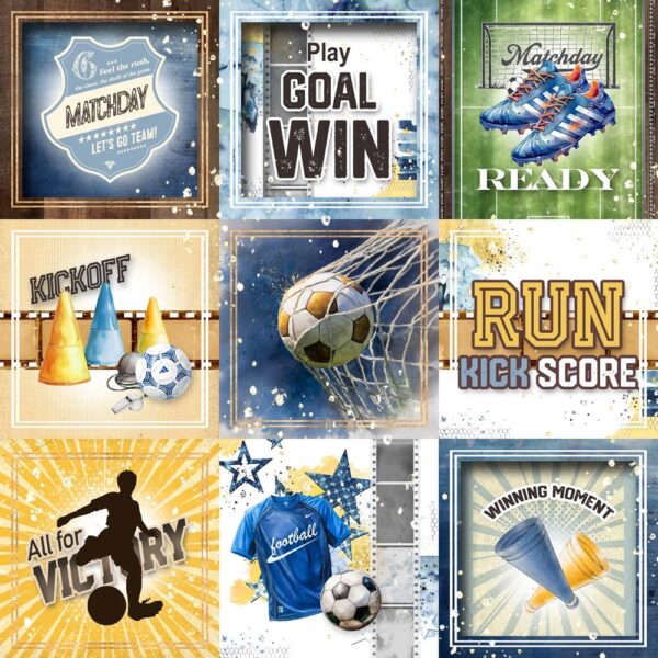 MEMORY PLACE 12X12 MATCHDAY MATCHDAY!