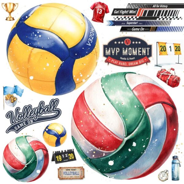 MEMORY PLACE 12X12 VOLLEYBALL VOLLEYBALL