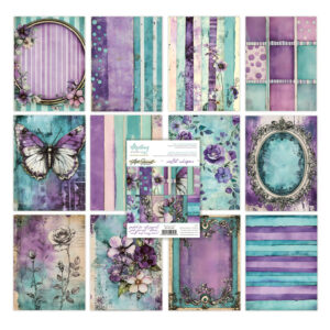 Mintay 6 X 8 Art Journal Pad Violet Whispers