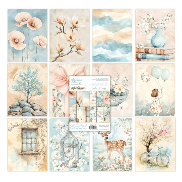 Mintay 6 X 8 Art Journal Pad Calm & Cozy