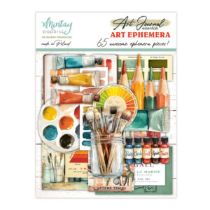 Mintay Art Journal Ephemera Pack Art