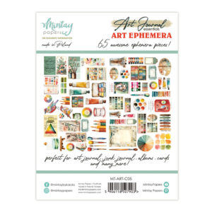 Mintay Art Journal Ephemera Pack Art