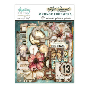 Mintay Art Journal Ephemera Pack Grunge