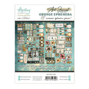 Mintay Art Journal Ephemera Pack Grunge