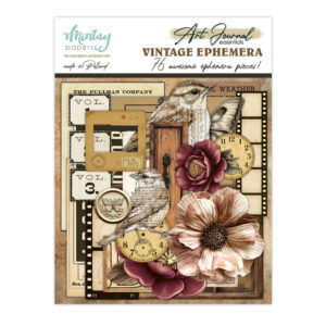 Mintay Art Journal Ephemera Pack Vintage