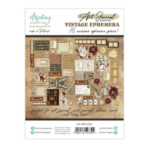 Mintay Art Journal Ephemera Pack Vintage