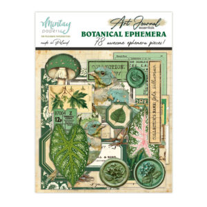 Mintay Art Journal Ephemera Pack Botanical