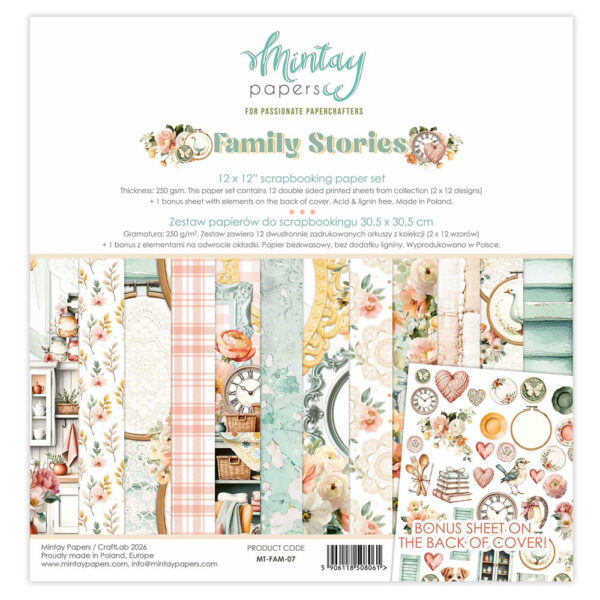 Mintay Family Stories 12X12 Collction Pack Mintay Family Stories 12X12 Collction Pack