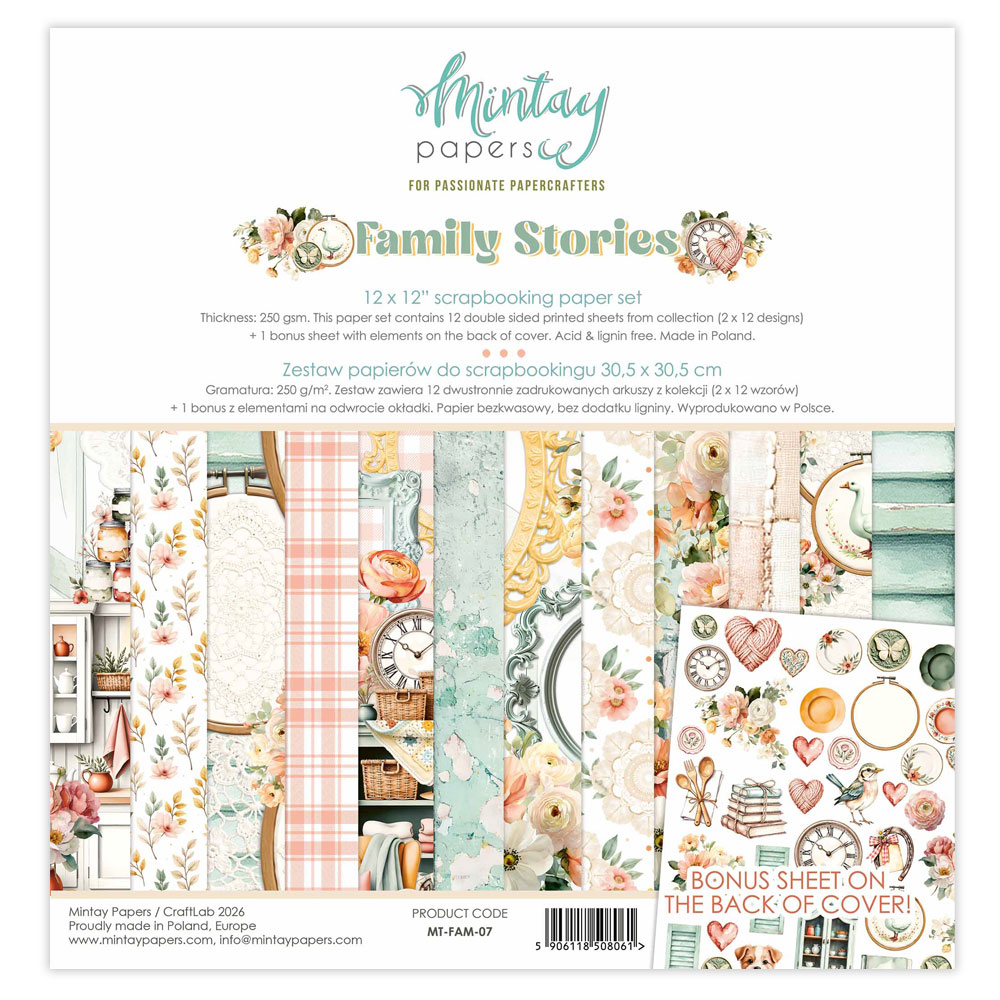 Mintay Family Stories 12X12 Collction Pack