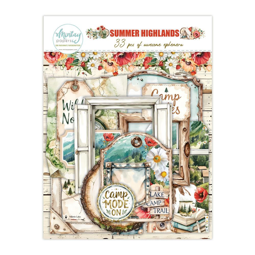 Mintay Summer Highlands Paper Ephemera