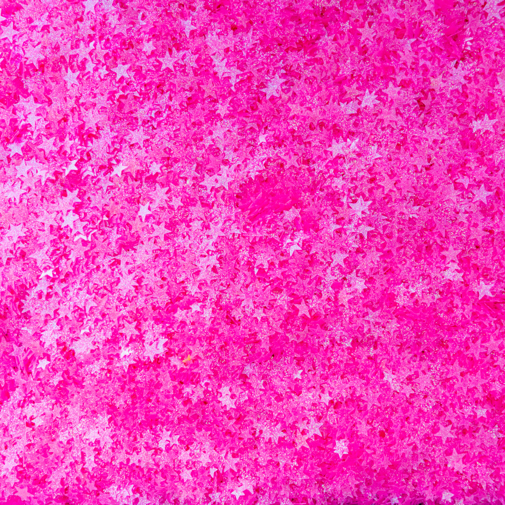 Trinity Embellishment Bubblegum Sparkle Stars Confetti