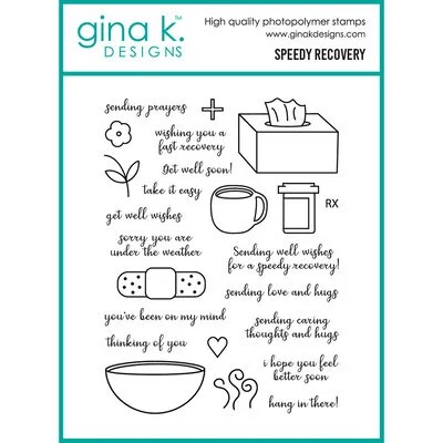 GINA K STAMP SPEEDY RECOVERY