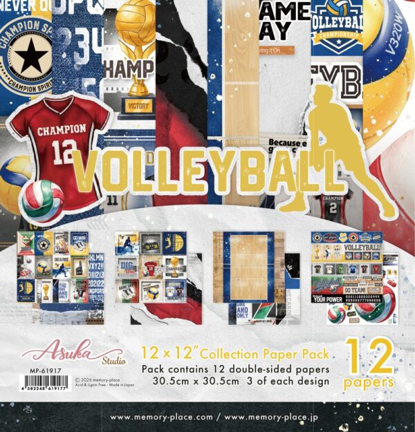 MEMORY PLACE 12X12 VOLLEYBALL COLLECTION