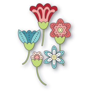 Poppy Die Nordic Scatter Flowers