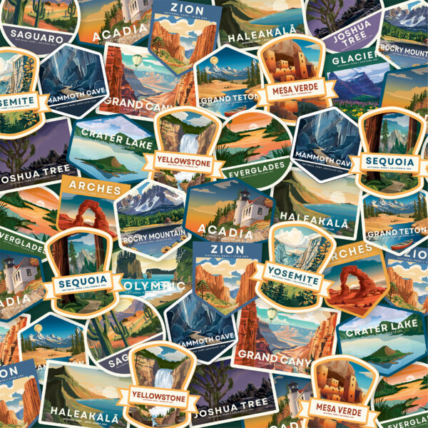 Carta Bella National Parks No. 2 12X12 Park Patches