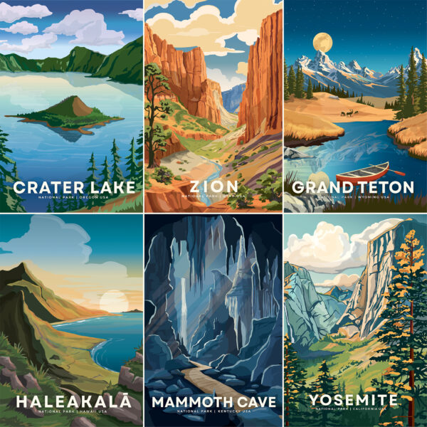 Carta Bella National Parks No. 2 12X12 Discover Journaling Cards